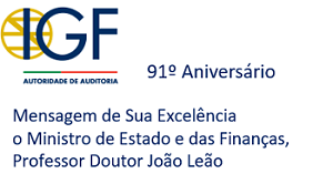 Mensagem de Sua Excelência o Ministro de Estado e das Finanças