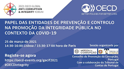 Papel das entidades de prevenção e controlo no contexto da Covid-19