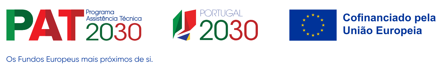 Logotipos dos diversos programas de financiamento